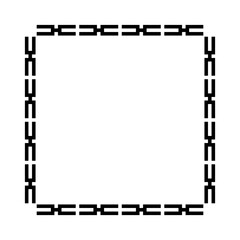 pixel square frame
