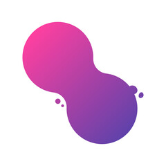 gradient blob element
