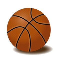 Fototapeta premium わりとリアルなバスケットボール