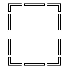 art vertical rectangle frame
