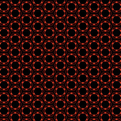 Geometric Red Black Texture Circle Hexagonal Shape Graphics Wrapping Paper Print Background Wallpaper Textile Tiles Backdrop Decorative Laminates Elements Interior Design Fashion Pattern