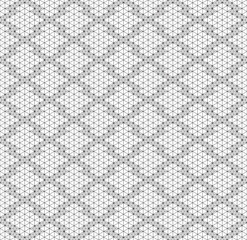 Seamless traditional Japanese ornament Kumiko.Black color lines.