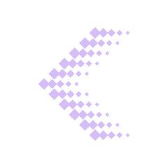 Naklejka premium pastel dots arrow 
