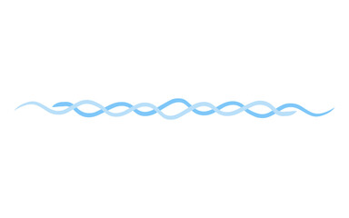 Fototapeta premium doodle curve wave line 
