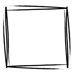 scribble square frame
