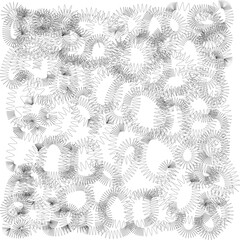 Freehand drawing pattern