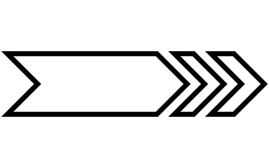 modern arrow element
