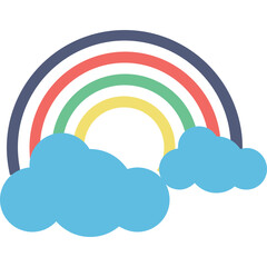 Rainbow Vector Icon