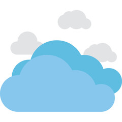 Cloudy Weather Vector Icon