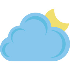 Night Weather Vector Icon