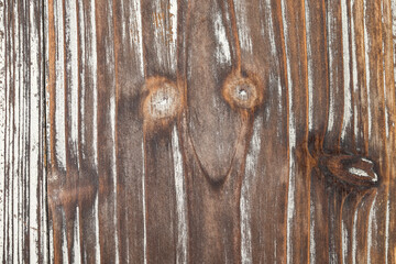 Smiling shape with old wood background and texture vintage