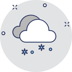 Foggy Day Vector Icon