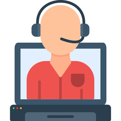 Online Call Center Icon