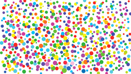 pattern with colorful dots
