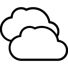 Clouds Vector Icon