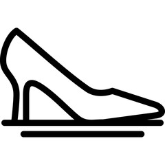 Fototapeta premium High Heel Icon