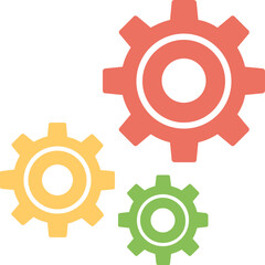 Cogs Vector Icon
