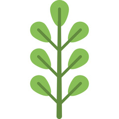 Deciduous Tree Vector Icon