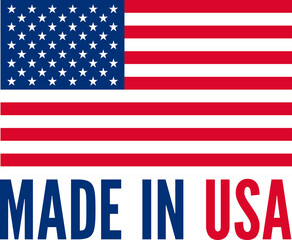 Fototapeta premium Made in the USA logo
