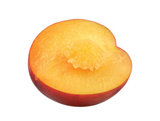 Plum isolated on transparent png