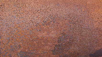 Rusty texture that peels off abstract background.