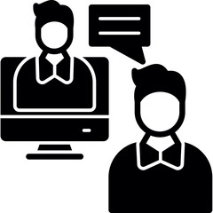 Online Meeting Icon