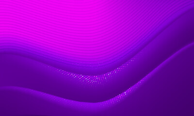 3D modern wave curve abstract presentation background