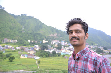 a sudden click picture with nostalgic nature, viewing the top of the hill.