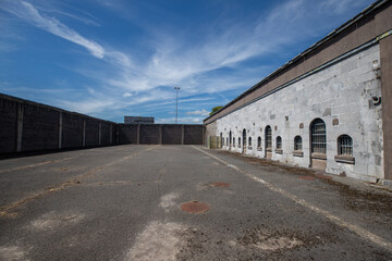 ancienne prison abandonnée. Spike island en Irlande