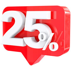 25 percent off discount