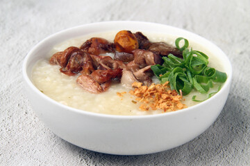 Freshly cooked Filipino food called goto