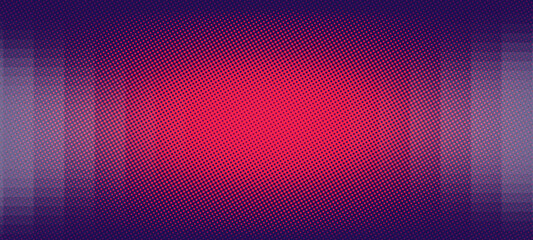 Halftone background design with textured dots on dark pink. gradient abstract banner template.