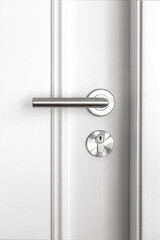 door with a door handle