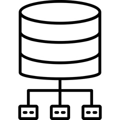 Database Architecture Icon