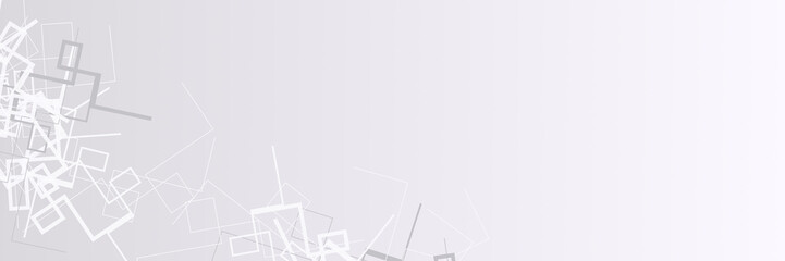 Abstract futuristic thin lines