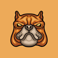 head dog illustration