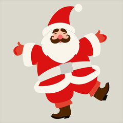 cartoon santa claus