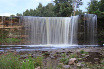 Fototapeta premium waterfall in the park