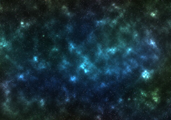 background with stars, nebula