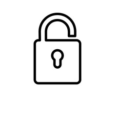 Lock icon, Private icon, Lock symbol, Lock sign, Unlock icon, Lock element