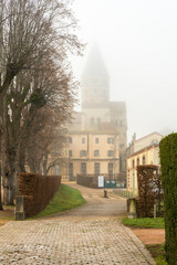 Obraz premium L'abbaye Saint-Pierre-et-Saint-Paul de Cluny, Bourgogne-Franche-Comté, France