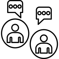 Fototapeta premium Instant Message Icon