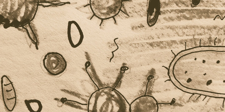 Virus 3d. Old Cancer Cell Receptor. Dark Vaccination Viruses. Cream Circle. Cocoa Hygienic Bacteria. Bacteria Characters. T-helper. Science Cells. Coli Bacteria.