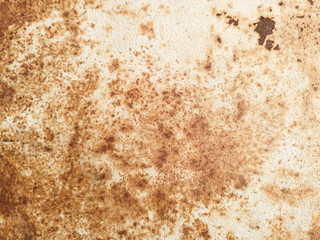 Rusty metal sheet with texture