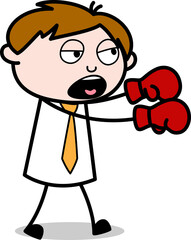 cartoon child vector illustration with 2d 