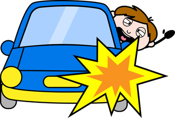 cartoon child vector illustration with 2d 