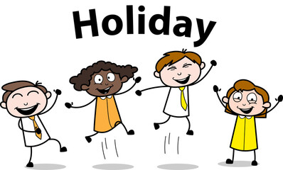 happy family cartoon