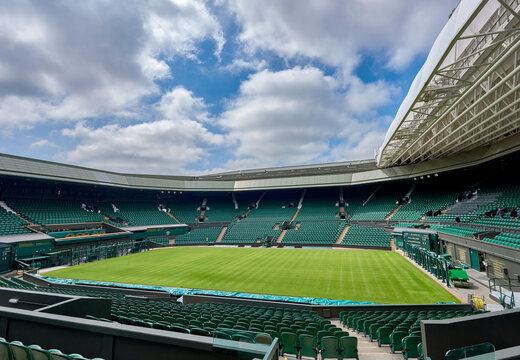 Central court at Wimbledon, London