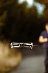 Naklejka premium Drone