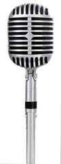 Vintage microphone from the 1950's (PNG)